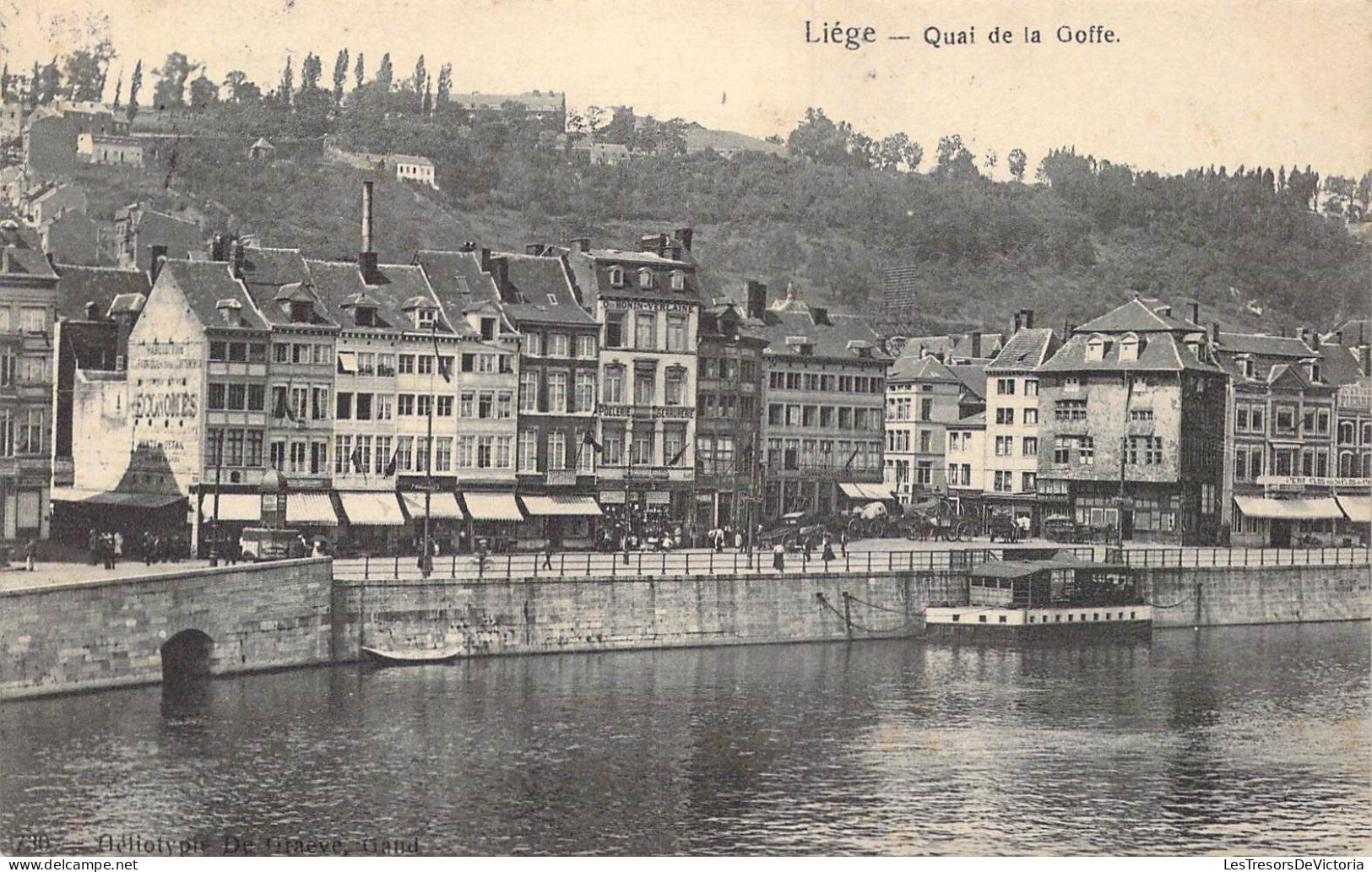 BELGIQUE - Liège - Quai De La Goffe - Carte Postale Ancienne - Liège