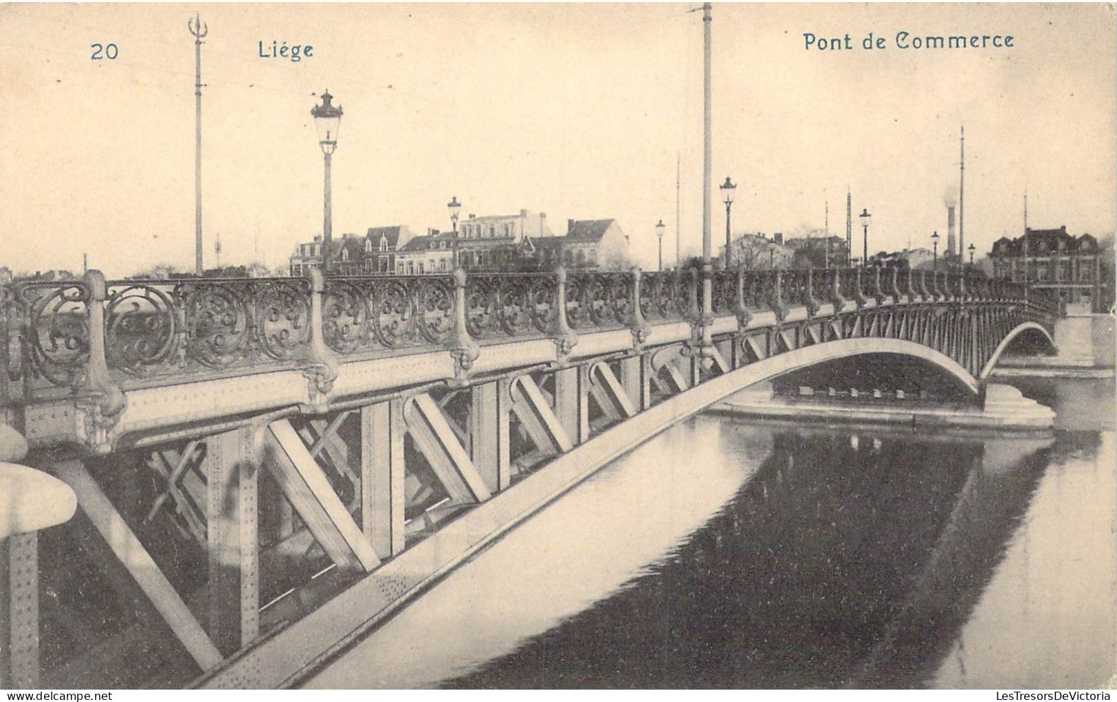 BELGIQUE - Liège - Pont De Commerce - Carte Postale Ancienne - Liege