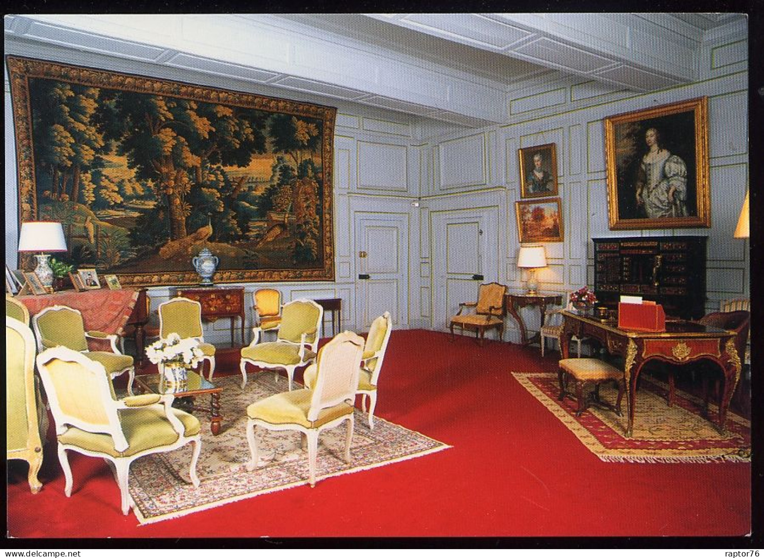 CPM Neuve 58 BAZOCHES Le Château Le Grand Salon - Bazoches