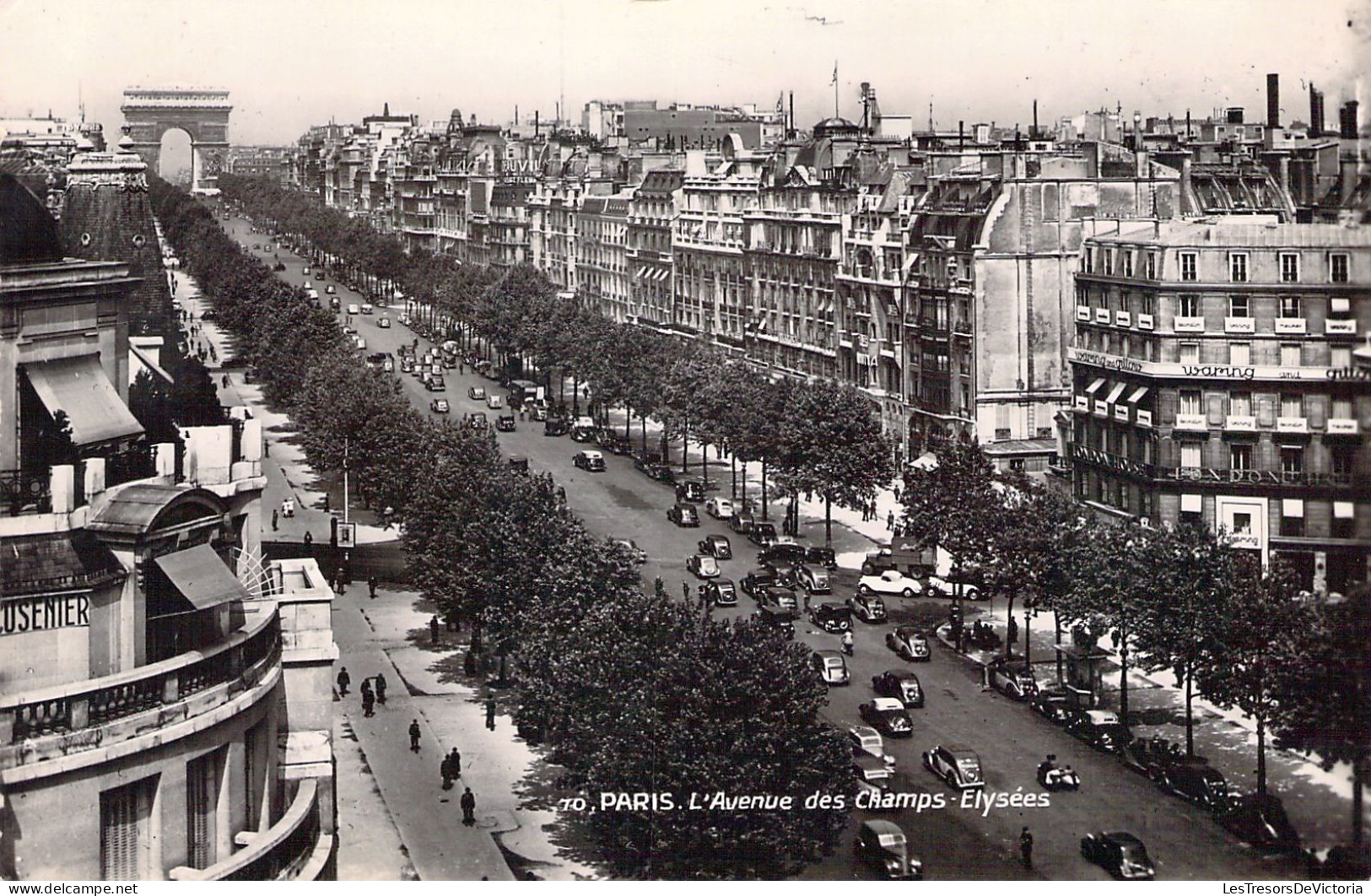 CPA - France - 75 - PARIS - L'Avenue Des Champs Elysées - Carte Postale Ancienne - Other Monuments