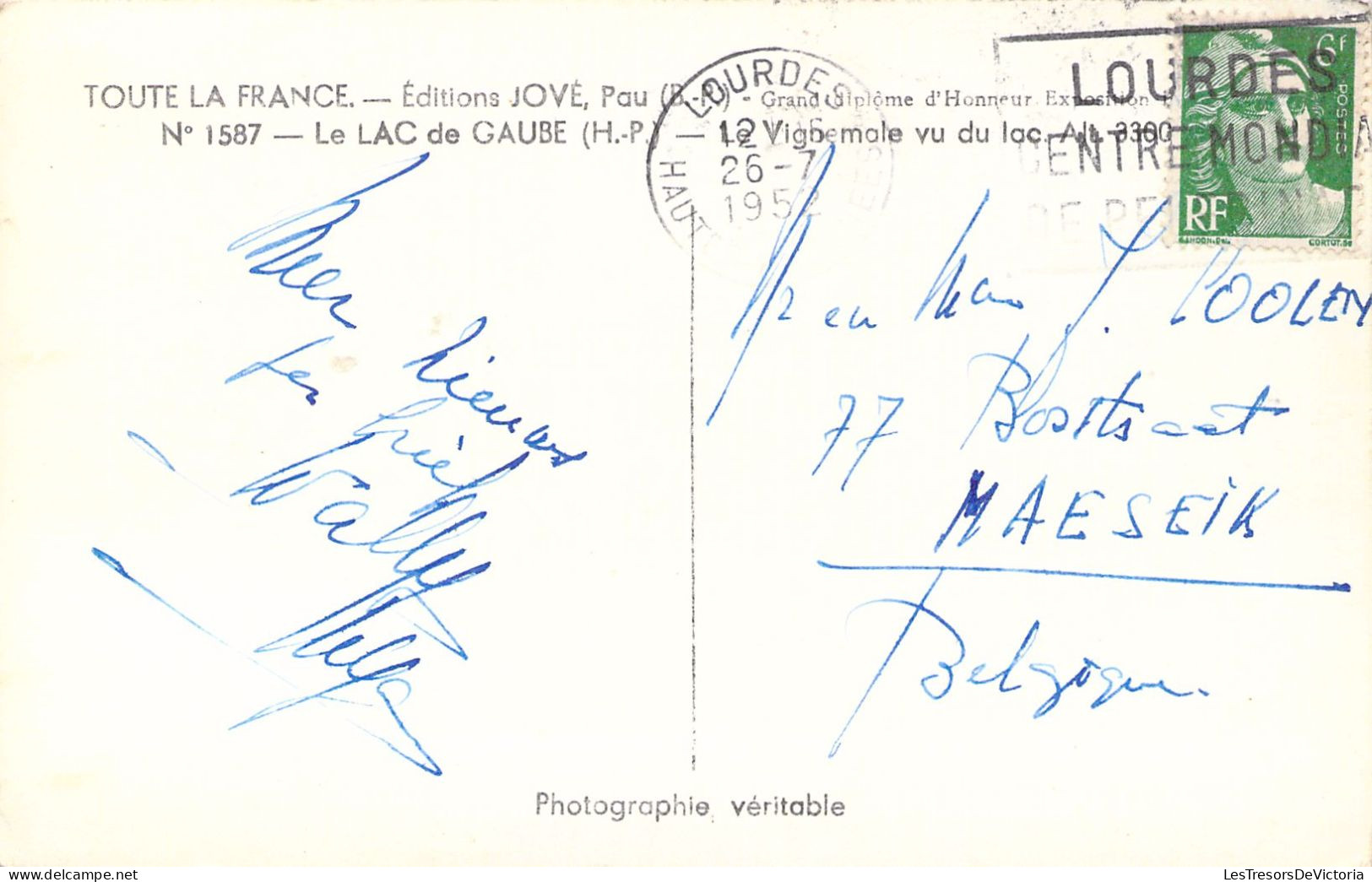 CPA - France - 65 - LE LAC DE GAUBE - Carte Postale Ancienne - Autres & Non Classés