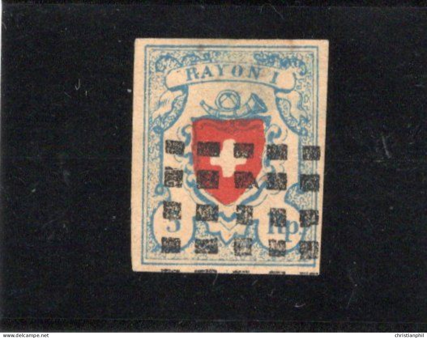 SUISSE. ANNEE 1851.  N° 20 OBLITERE - 1843-1852 Timbres Cantonaux Et  Fédéraux