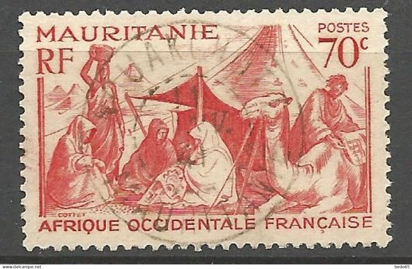 MAURITANIE N° 108 CACHET NOUACKCHOTT / Used - Used Stamps