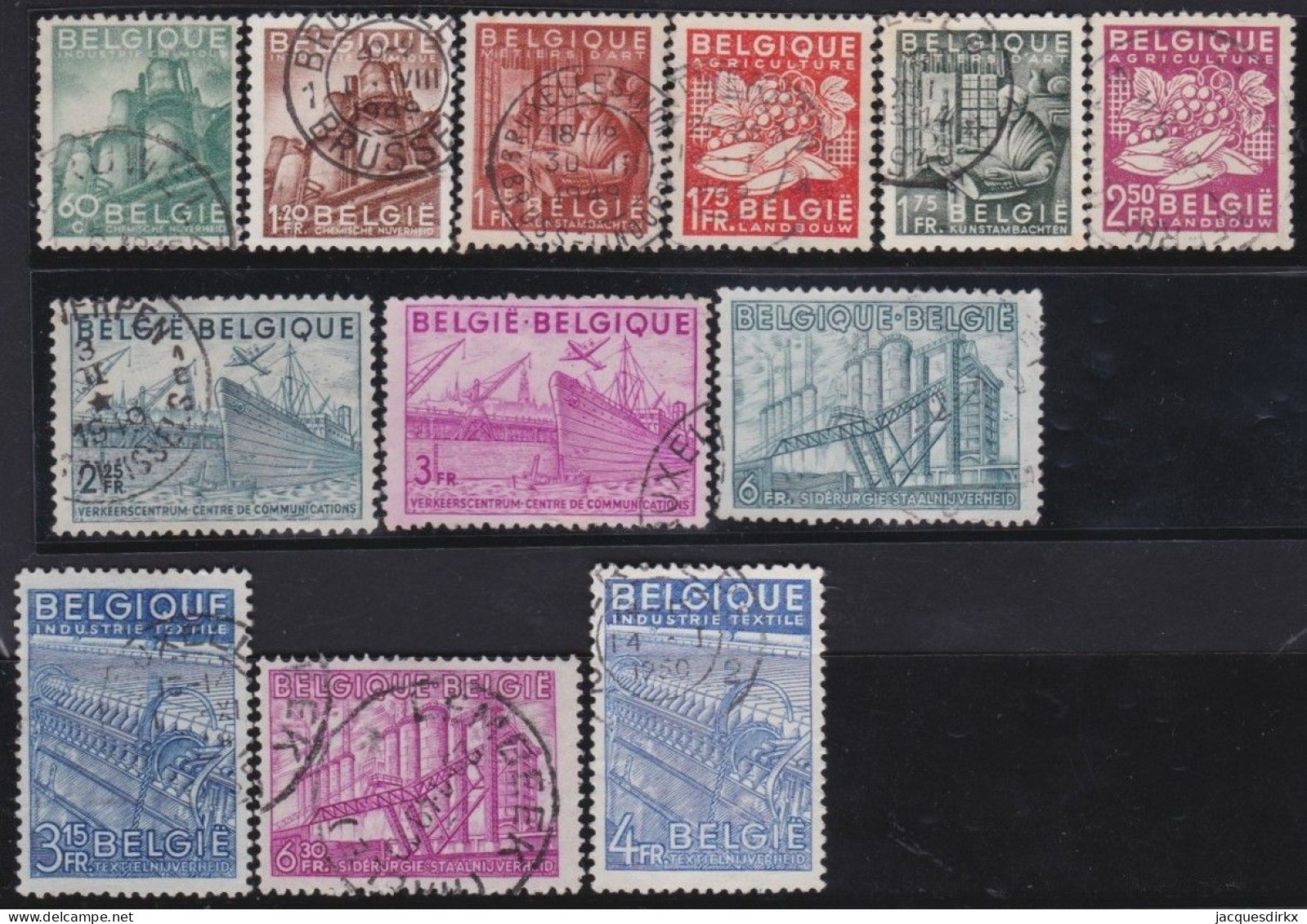 Belgie  .   OBP    .    7761/772    .    O     .   Gestempeld     .   /   .    Oblitéré - Used Stamps