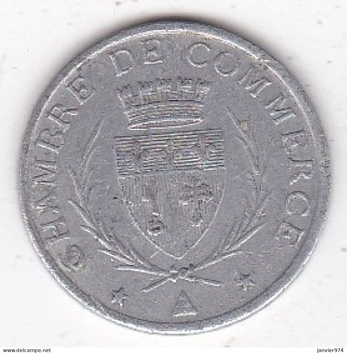 11. Aude.  Narbonne. Chambre De Commerce 10 Centimes 1920 . En Aluminium - Monétaires / De Nécessité