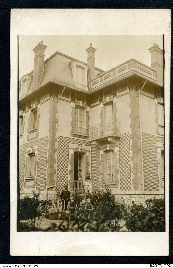 77 FONTAINEBLEAU - Cpa Photo Maison De Madame Jeanne Hayotte - Fontainebleau