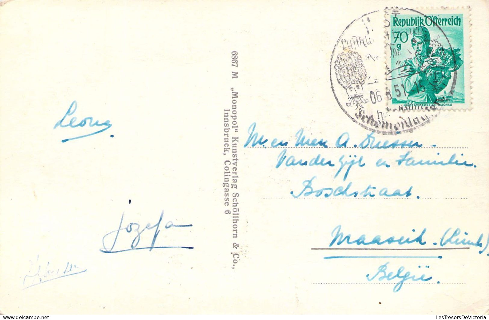 CPA - AUTRICHE - Imst A. D. FernpaBstraBe Tirol - Carte Postale Ancienne - Other & Unclassified