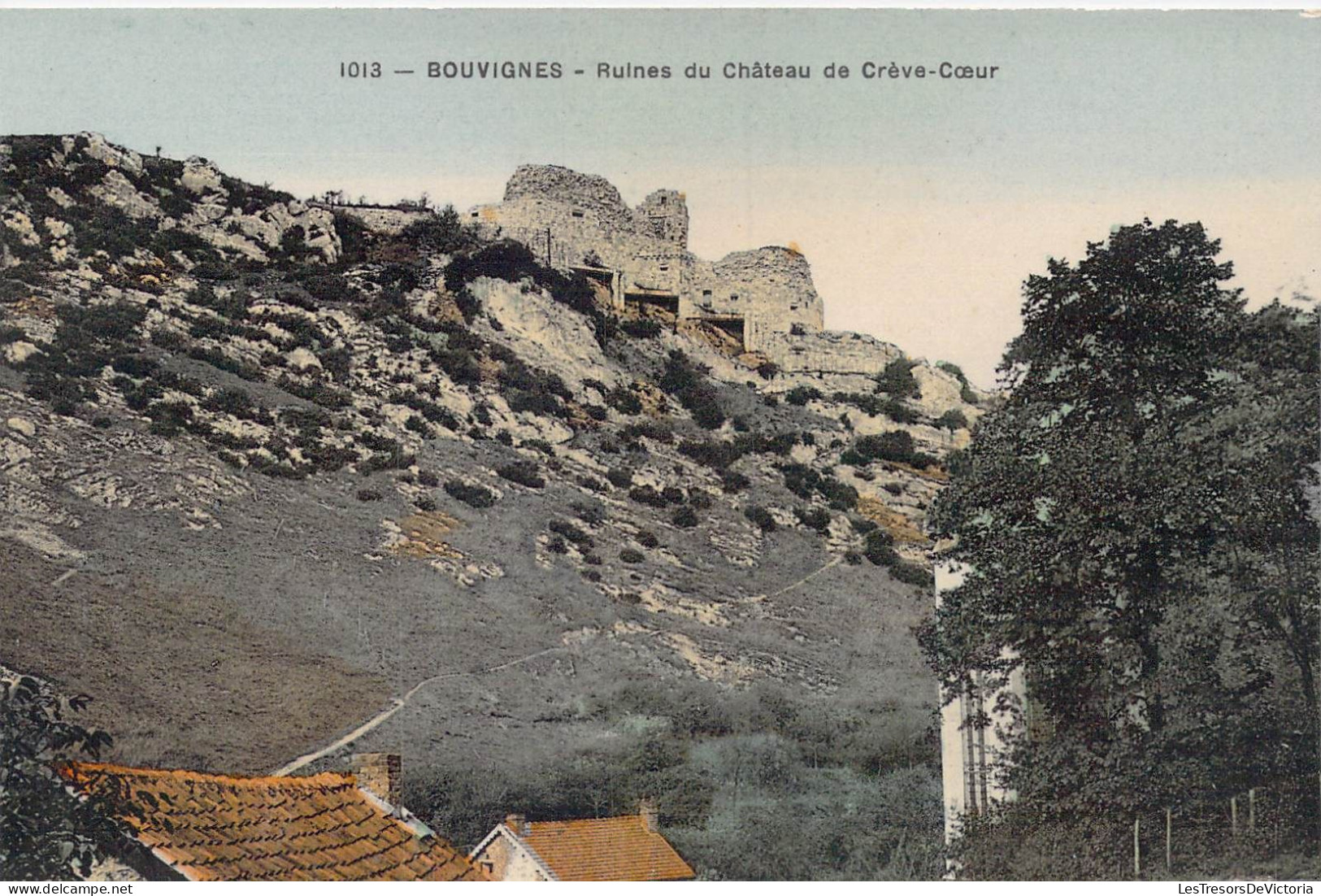 BELGIQUE - Bouvignes - Ruines Du Château De Crève-cœur - Carte Postale Ancienne - Dinant