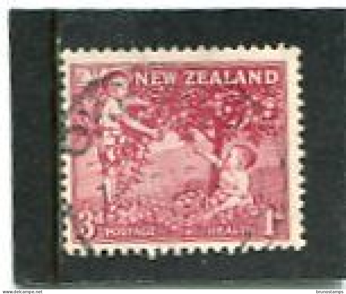 NEW ZEALAND - 1956  3d+1d  HEALTH  FINE USED - Usati