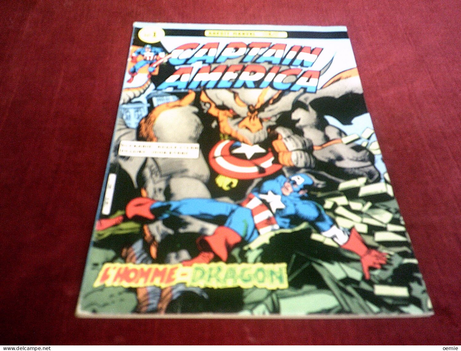 CAPTAIN AMERICA    N° 1  ( 1984 )  L'HOMME DRAGON - Captain America