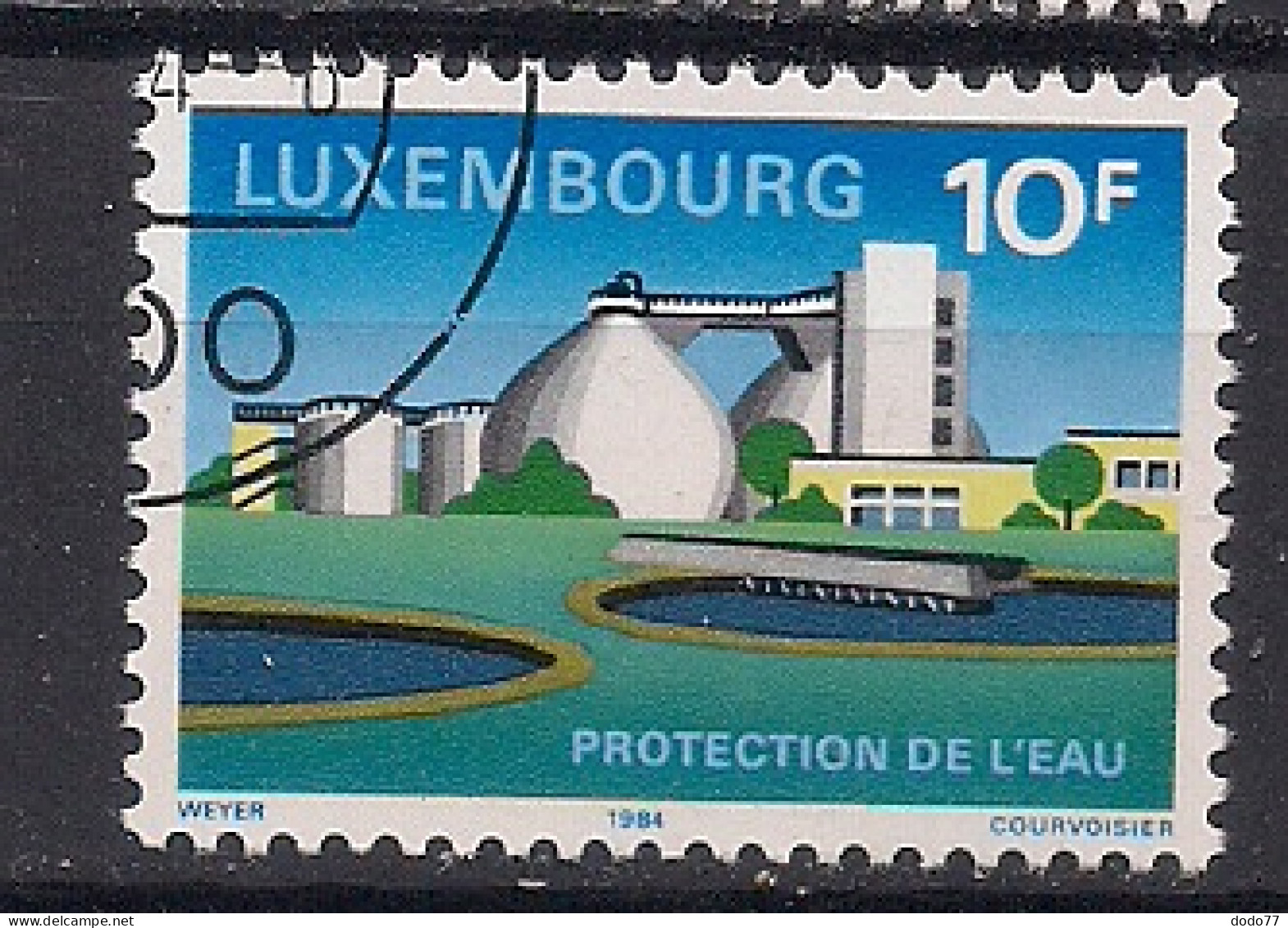 LUXEMBOURG   N°   1046   OBLITERE - Usados