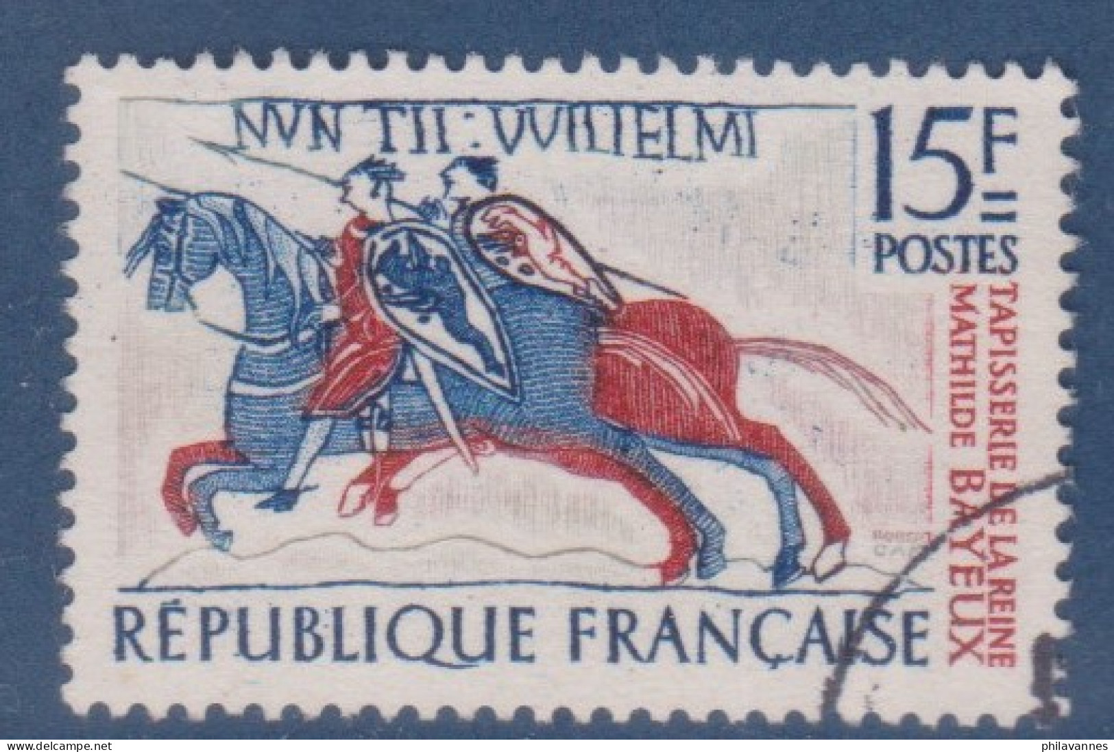 Tapisserie De Bayeux,  N°1172, Petite Variété, Liseré Ventral ( V2307B/15.4) - Used Stamps