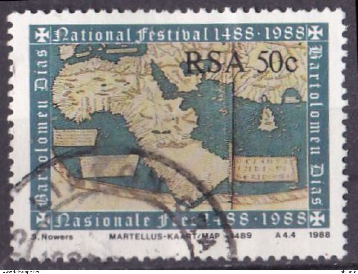 Südafrika Marke Von 1988 O/used (A1-58) - Gebraucht