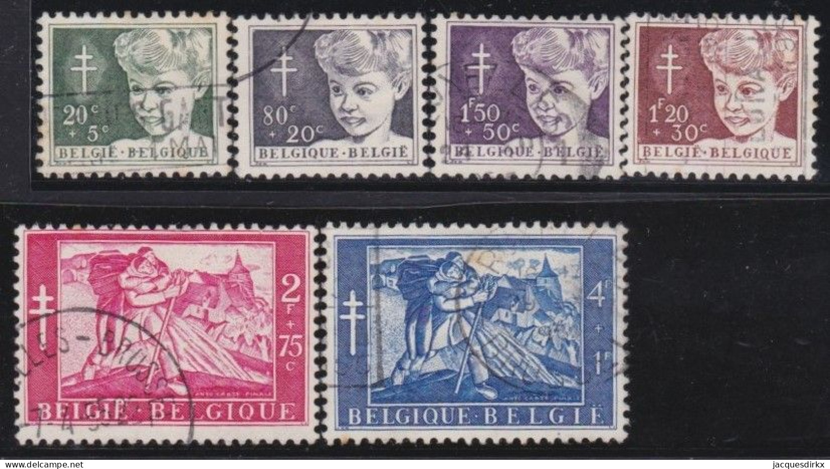 Belgie  .   OBP    .    955/960   .    O     .   Gestempeld     .   /   .    Oblitéré - Used Stamps