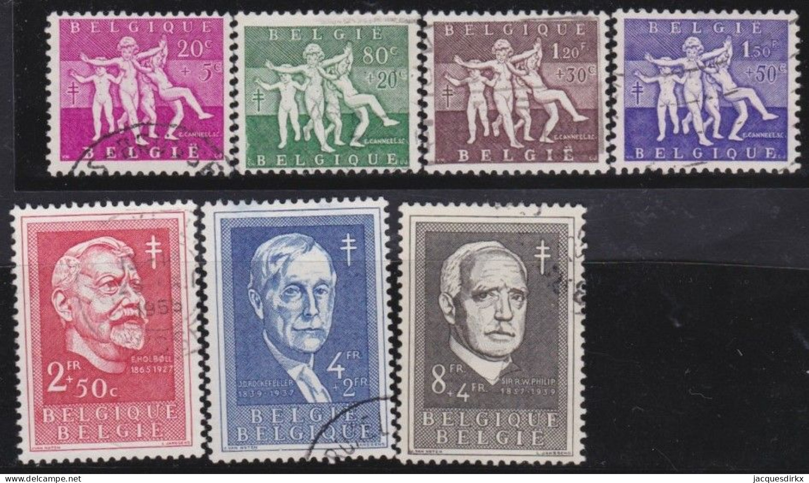 Belgie  .   OBP    .    979/985    .    O     .   Gestempeld     .   /   .    Oblitéré - Used Stamps