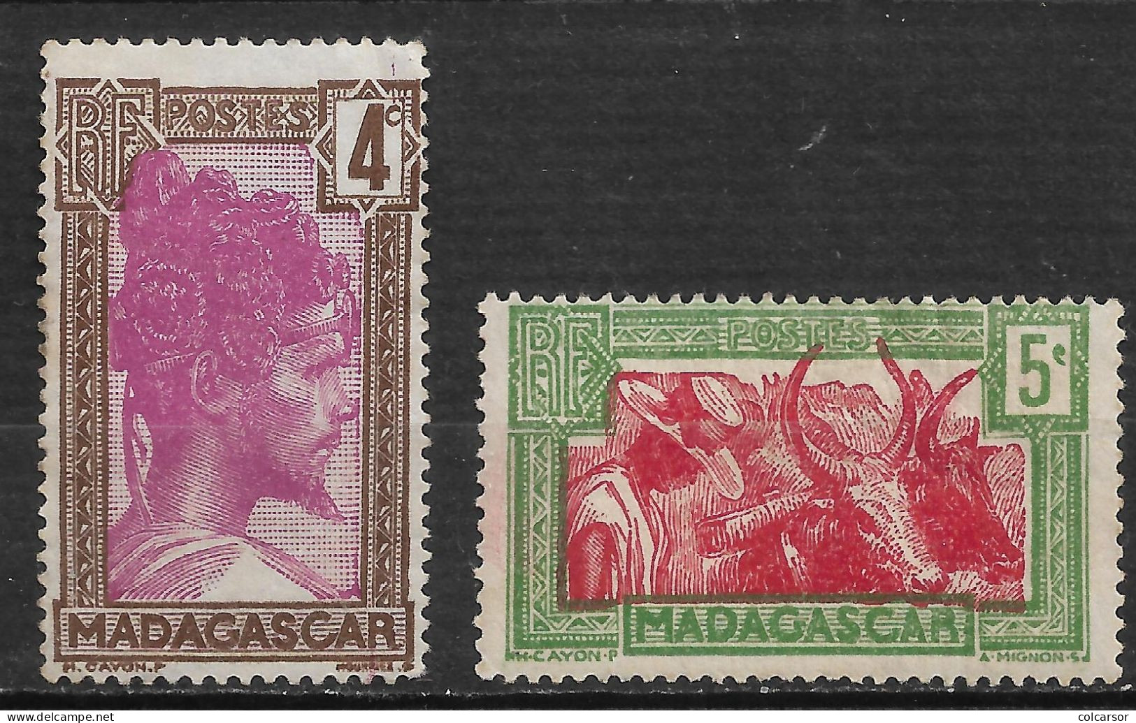 MADAGASCAR N°163/64 - Unused Stamps