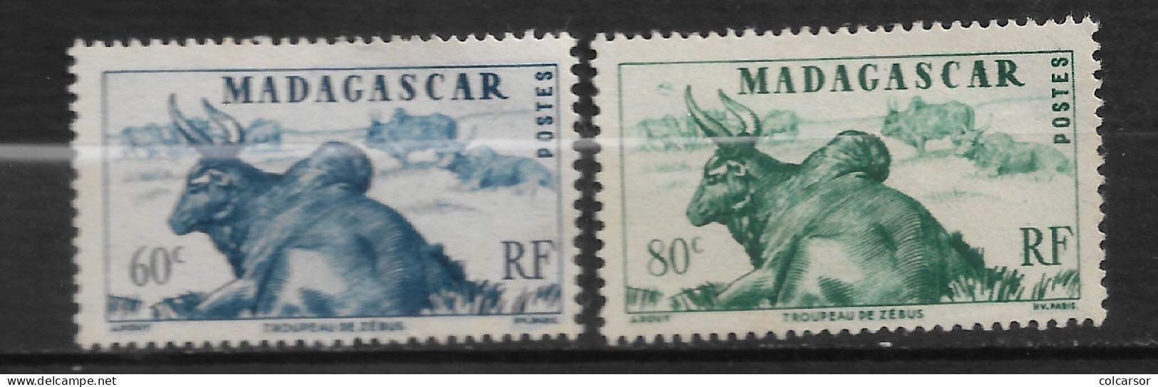 MADAGASCAR N°304/305 - Unused Stamps