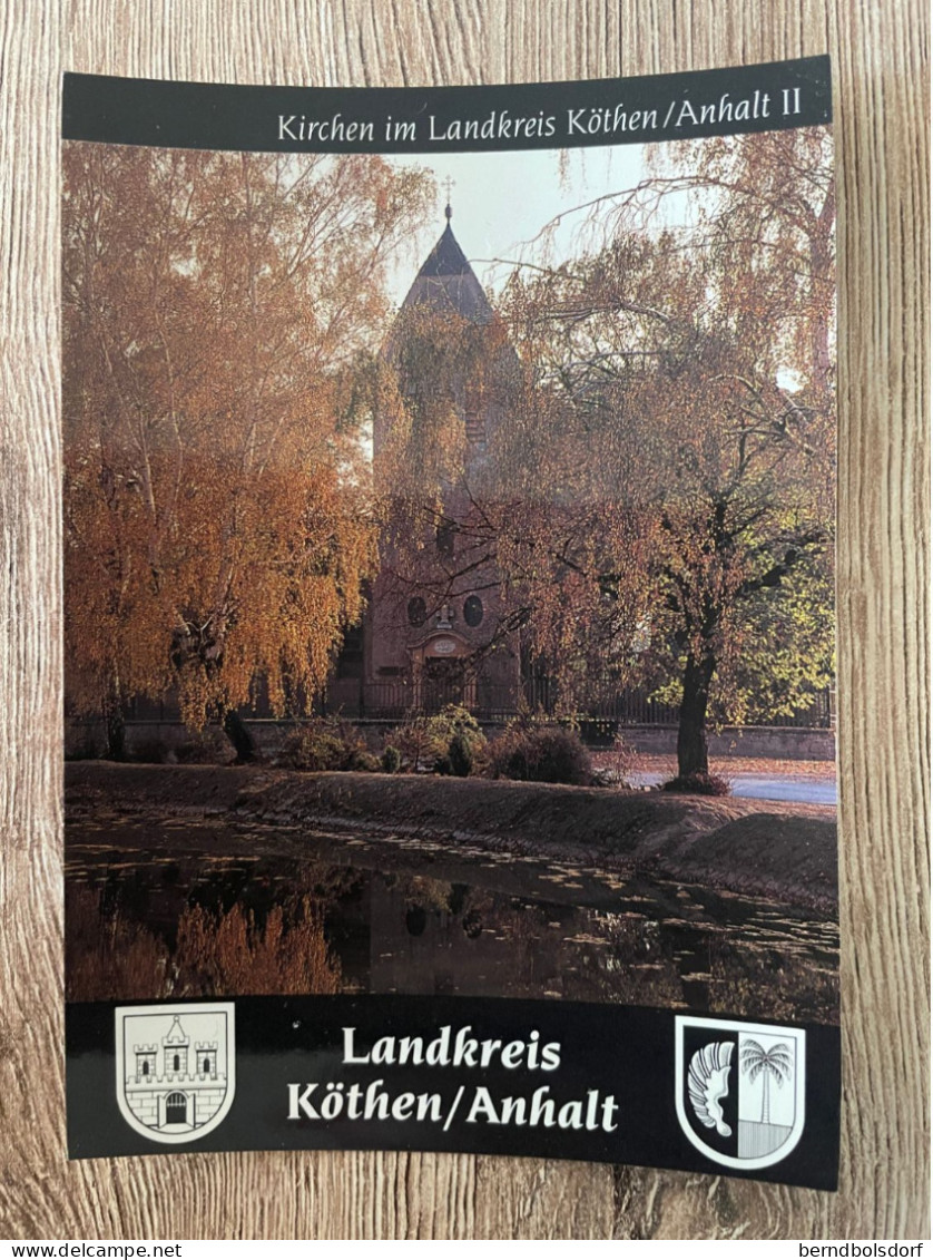 Ansichtkarte, Deutschland, Piethen, Kirchen Im Landkreis Köthen, Ungelaufen - Koethen (Anhalt)