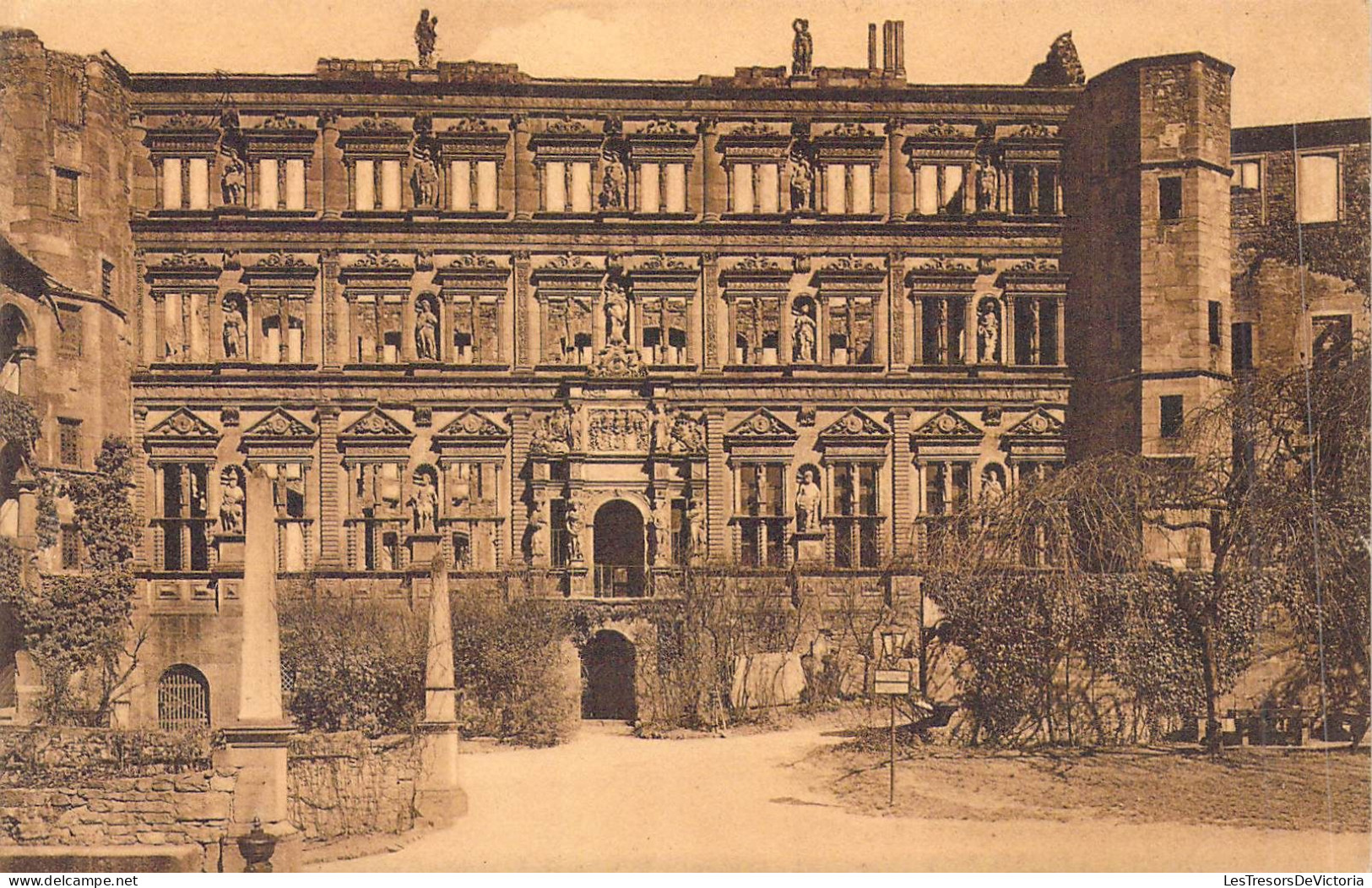 ALLEMAGNE - HEIDELBERG - Der Otto Heinrichsbau - Carte Postale Ancienne - Otros & Sin Clasificación