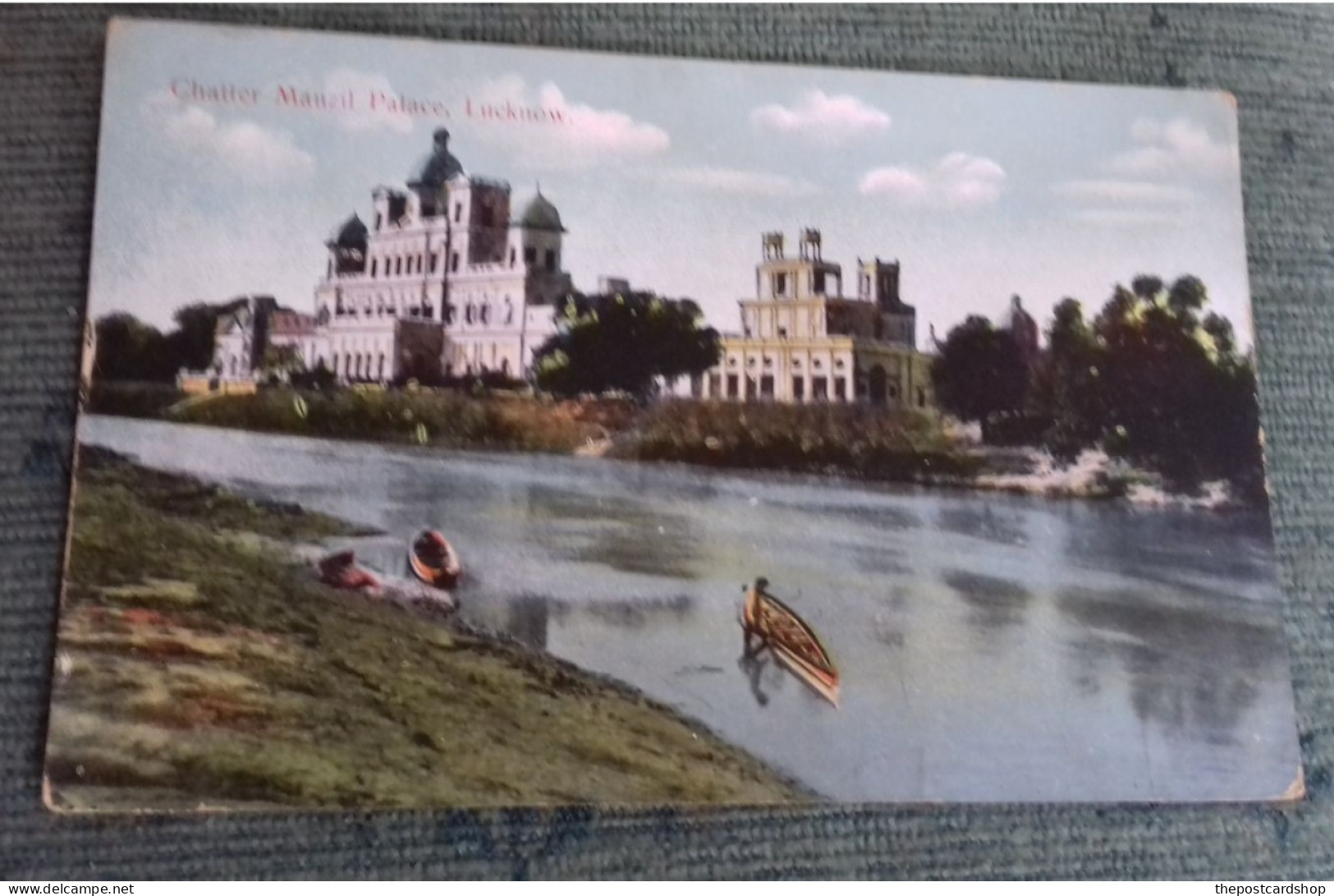 Chatter Manzil Palace Lucknow. INDIA INDIEN INDE   PRINTED IN BAVARIA UNUSED - Inde