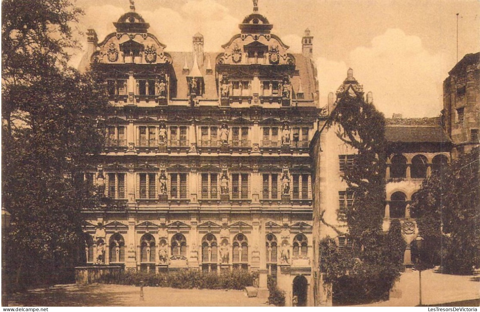 ALLEMAGNE - HEIDELBERG - Der Friedrichsbau - Carte Postale Ancienne - Altri & Non Classificati