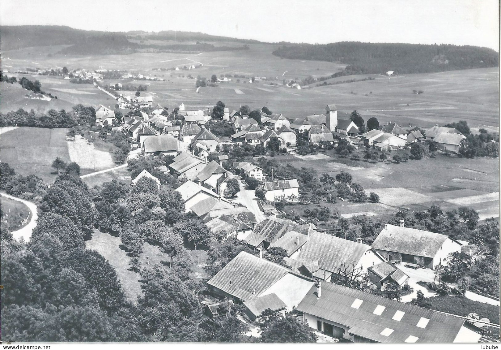 Diesse - Mit Dem Flugzeug über...      Ca. 1950 - Diesse