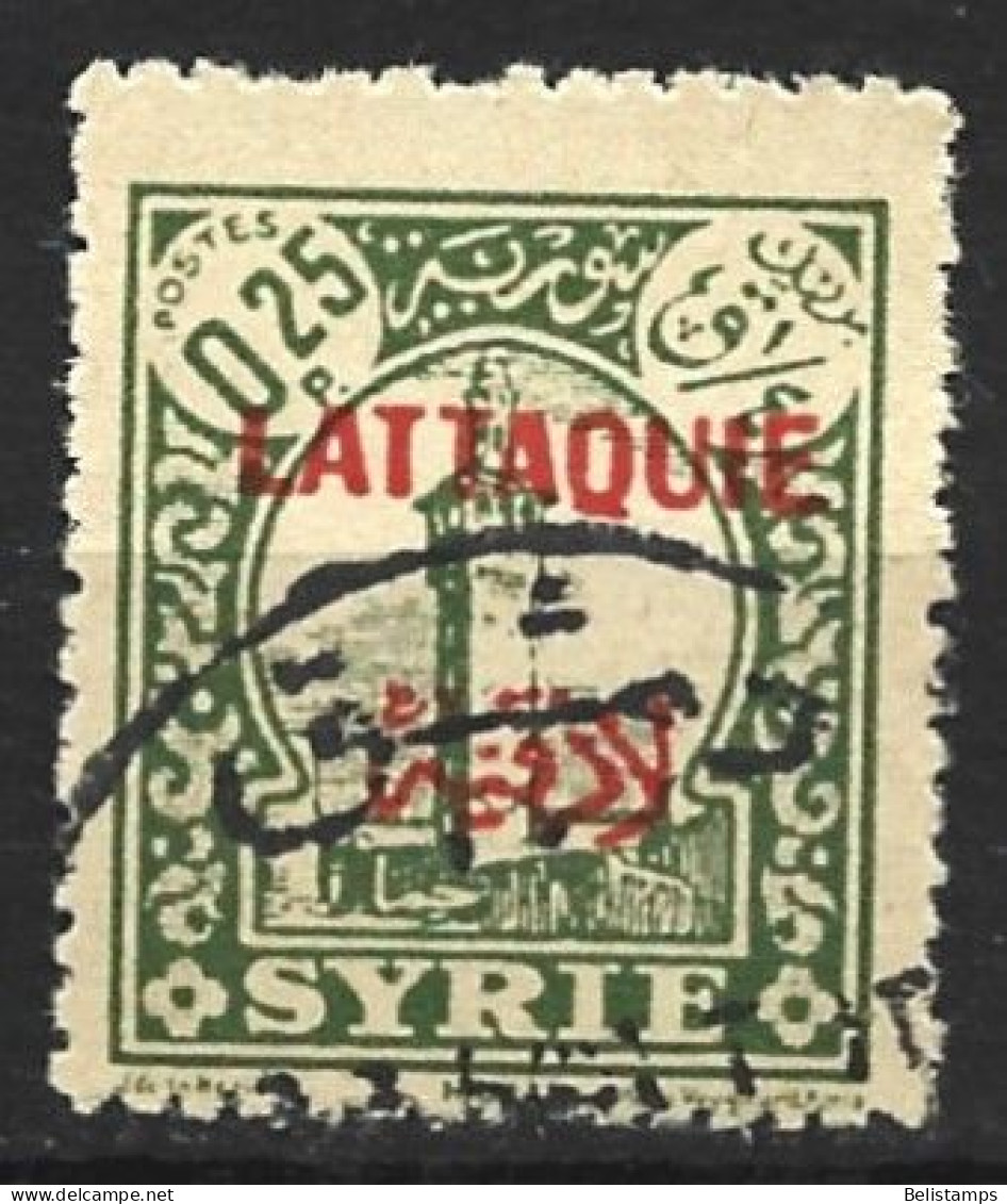 Latakia 1931. Scott #5 (U) View Of Hama - Usados