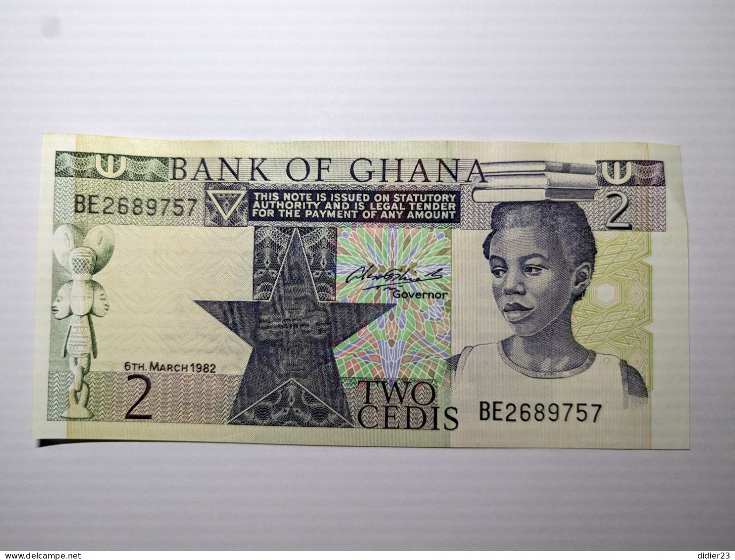 BILLET DE BANQUE GHANA - Ghana