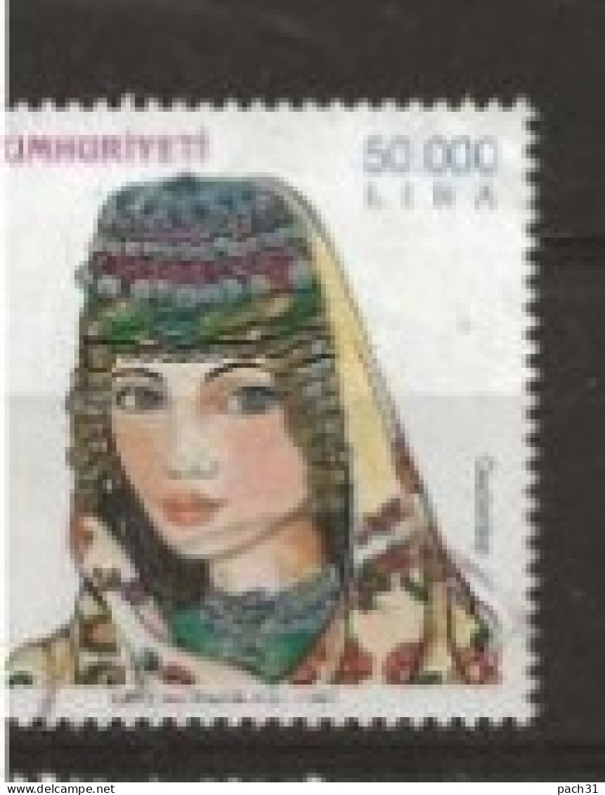 Turquie  N° YT 2868 Oblitéré  Coiffures Féminine  1997 - Usati