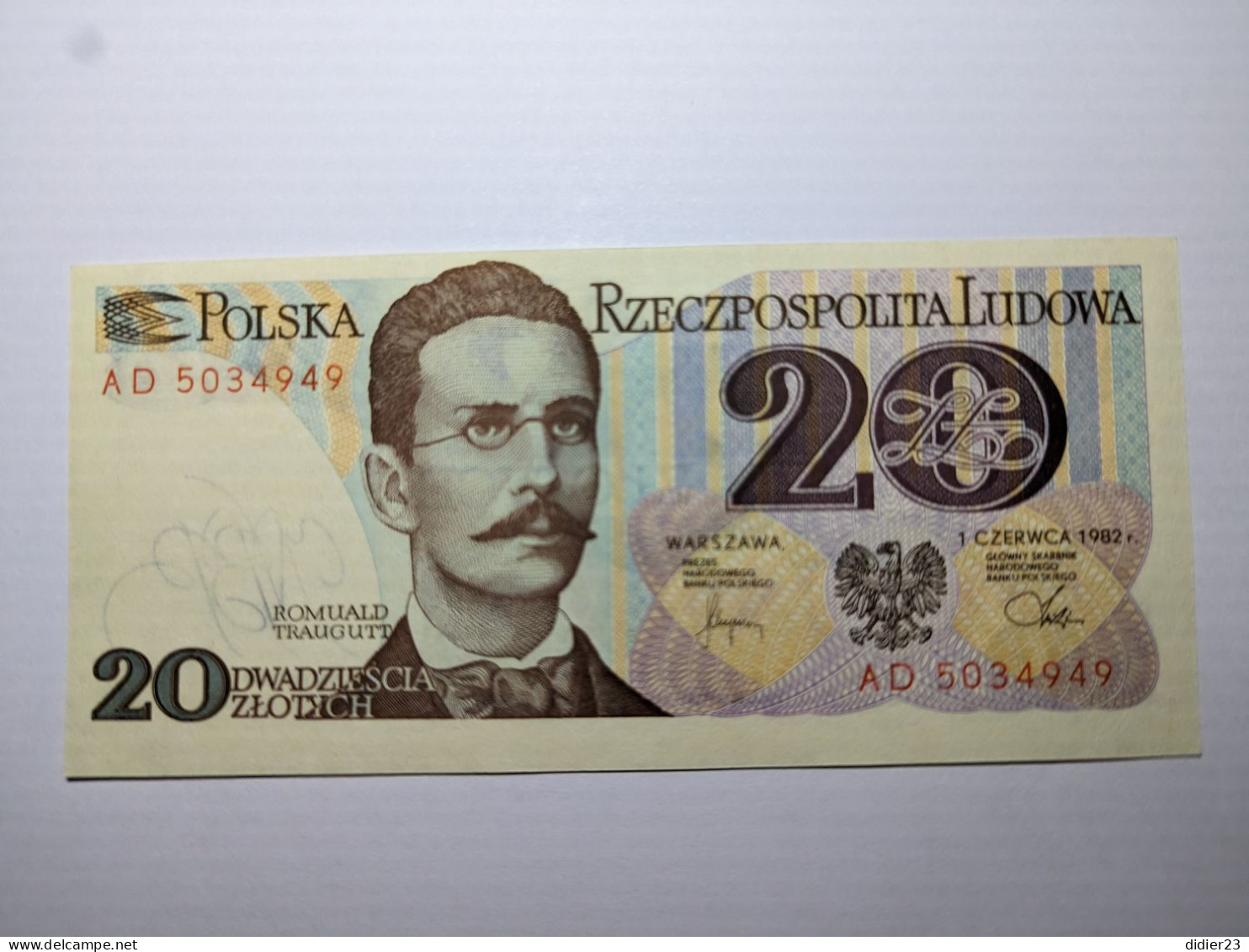 BILLET DE BANQUE POLOGNE - Pologne