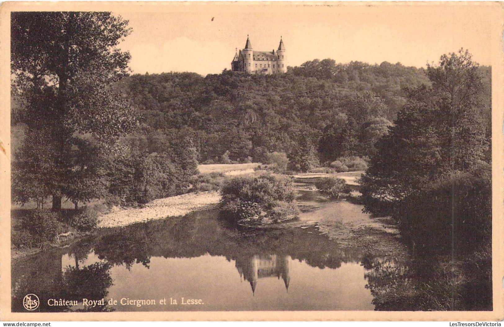 BELGIQUE - CIERGNON - Château Royal De Cergnon Et La Lesse - Edit N Devaux - Carte Postale Ancienne - Other & Unclassified