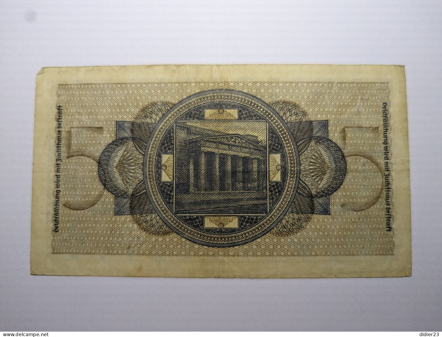 BILLET DE BANQUE ALLEMAGNE - Collections