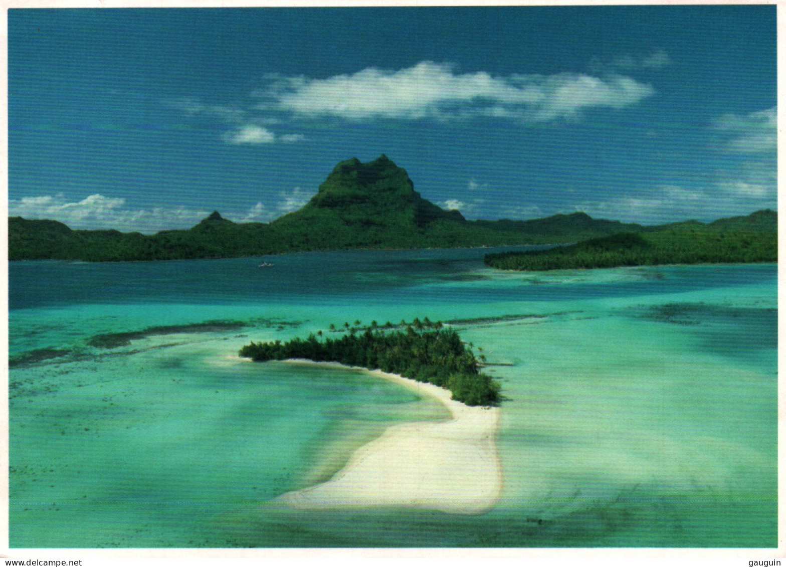 CPM - BORA-BORA - Vues aériennes des îles ...  LOT 4 CP / Edition E.Christian / Pacific