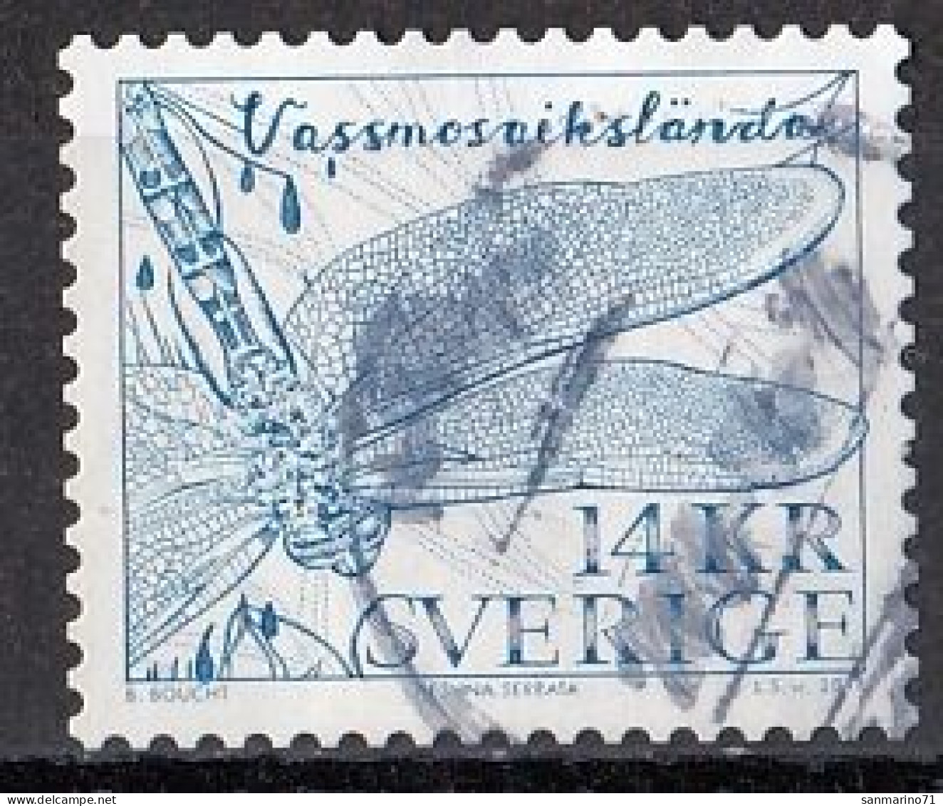 SWEDEN 2989,used,falc Hinged - Gebruikt