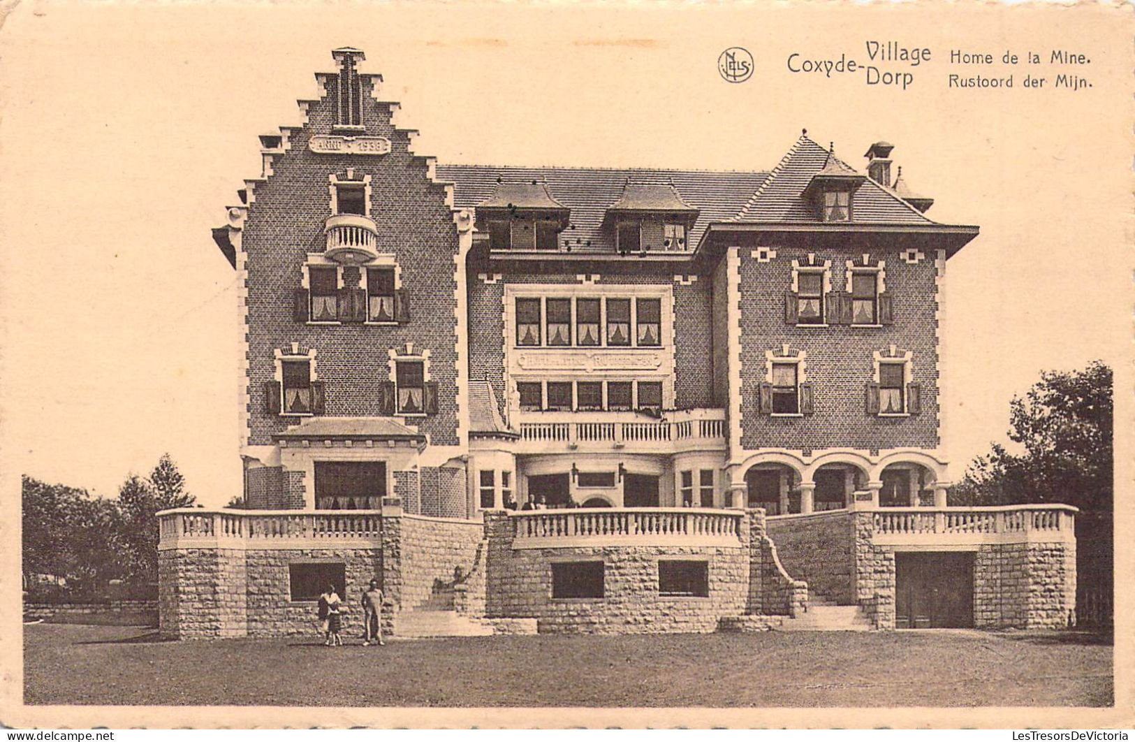 BELGIQUE - COXYDE VILLAGE - Home De La Mine - Carte Postale Ancienne - Autres & Non Classés