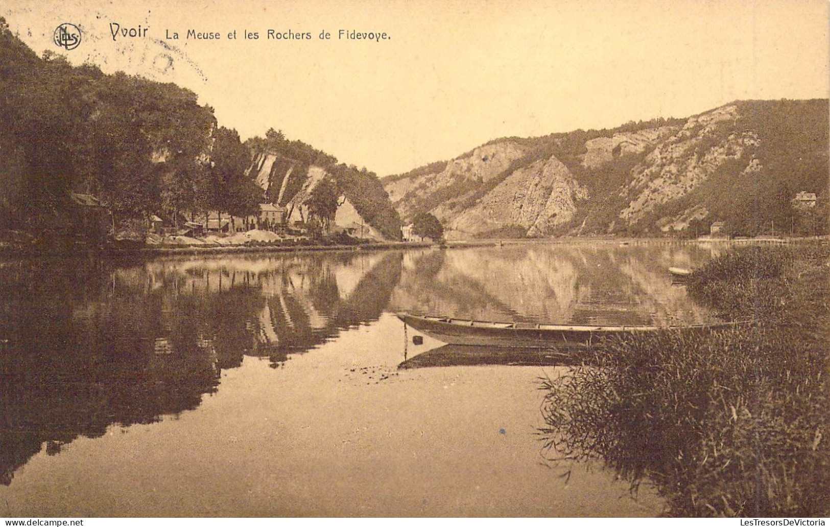 BELGIQUE - YVOIR - La Meuse Et Les Rochers De Fidevoye - Carte Postale Ancienne - Yvoir