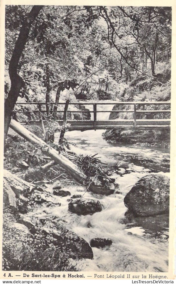 BELGIQUE - SART LEZ SPA - Pont Léopold II Sur La Hoegne - Carte Postale Ancienne - Spa