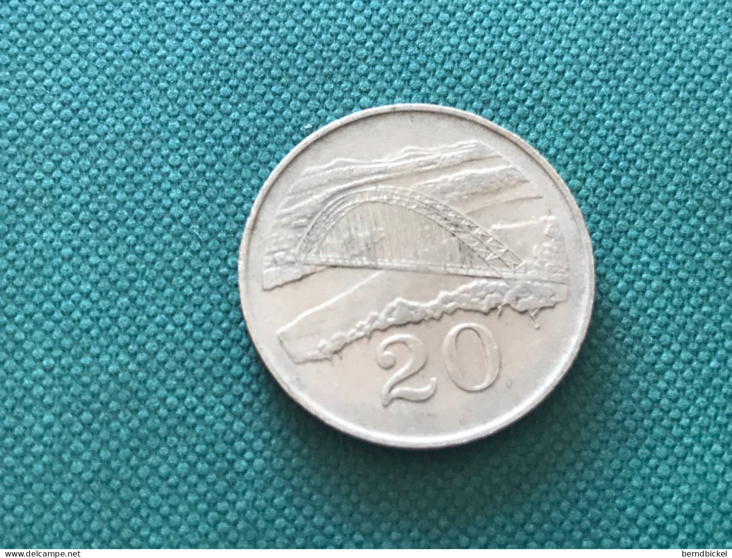 Münzen Münze Umlaufmünze Simbabwe 20 Cent 1994 - Simbabwe