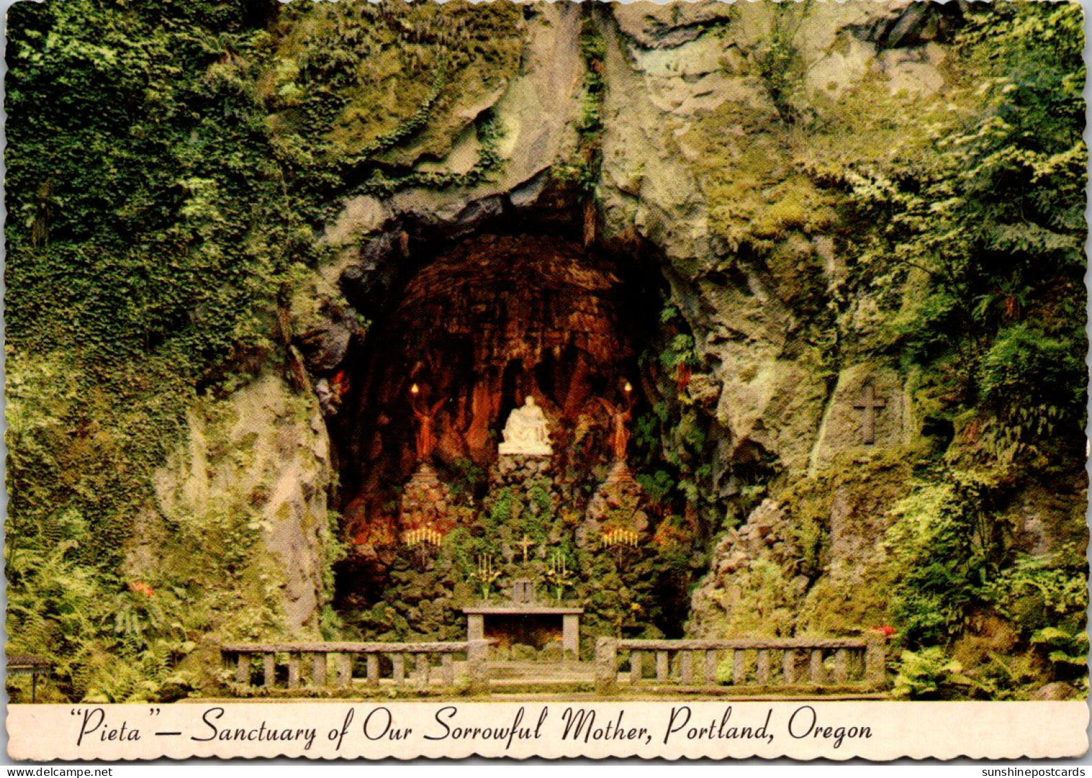 Oregon Portland The Grotto Sanvtuary Of Our Sorrowful Mother - Portland