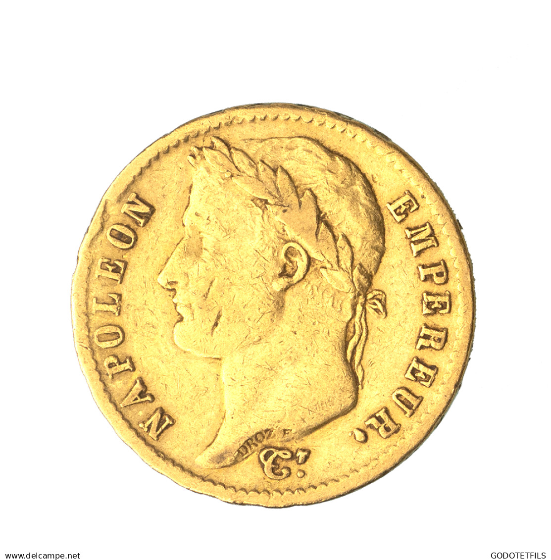 Premier-Empire- Napoléon 1er 20 Francs Tête Laurée 1811 Paris - 20 Francs (gold)