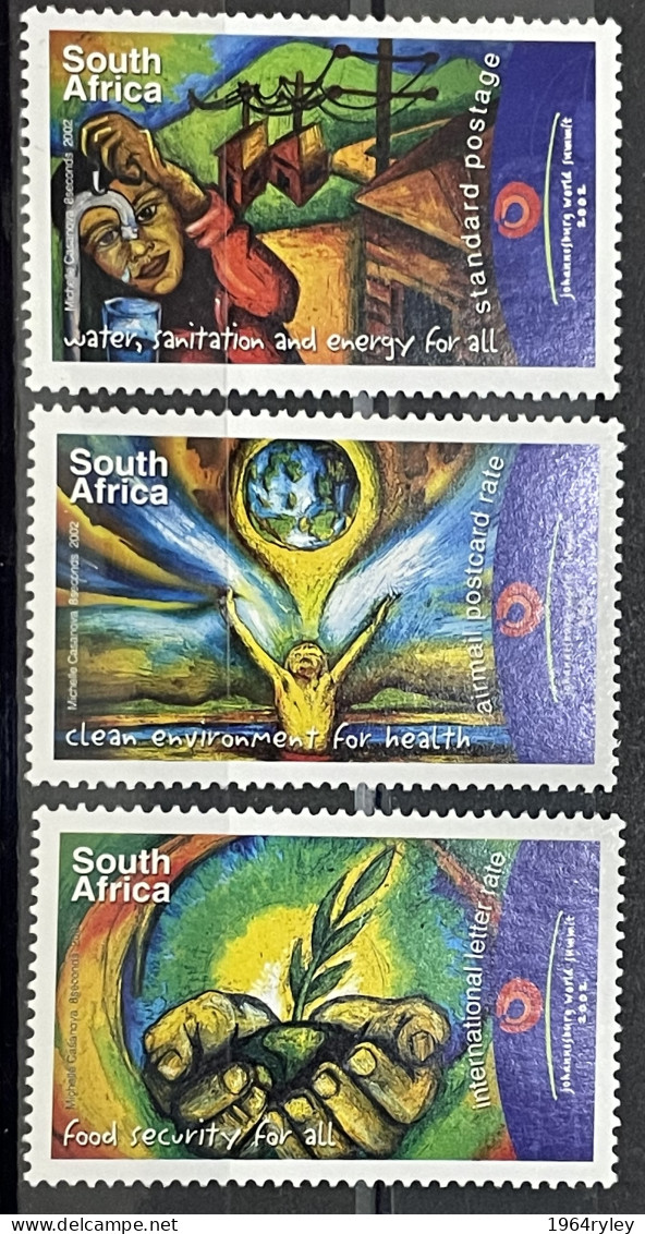 SOUTH AFRICA  - MNH** - 2002 - # 1278/1280 - Neufs