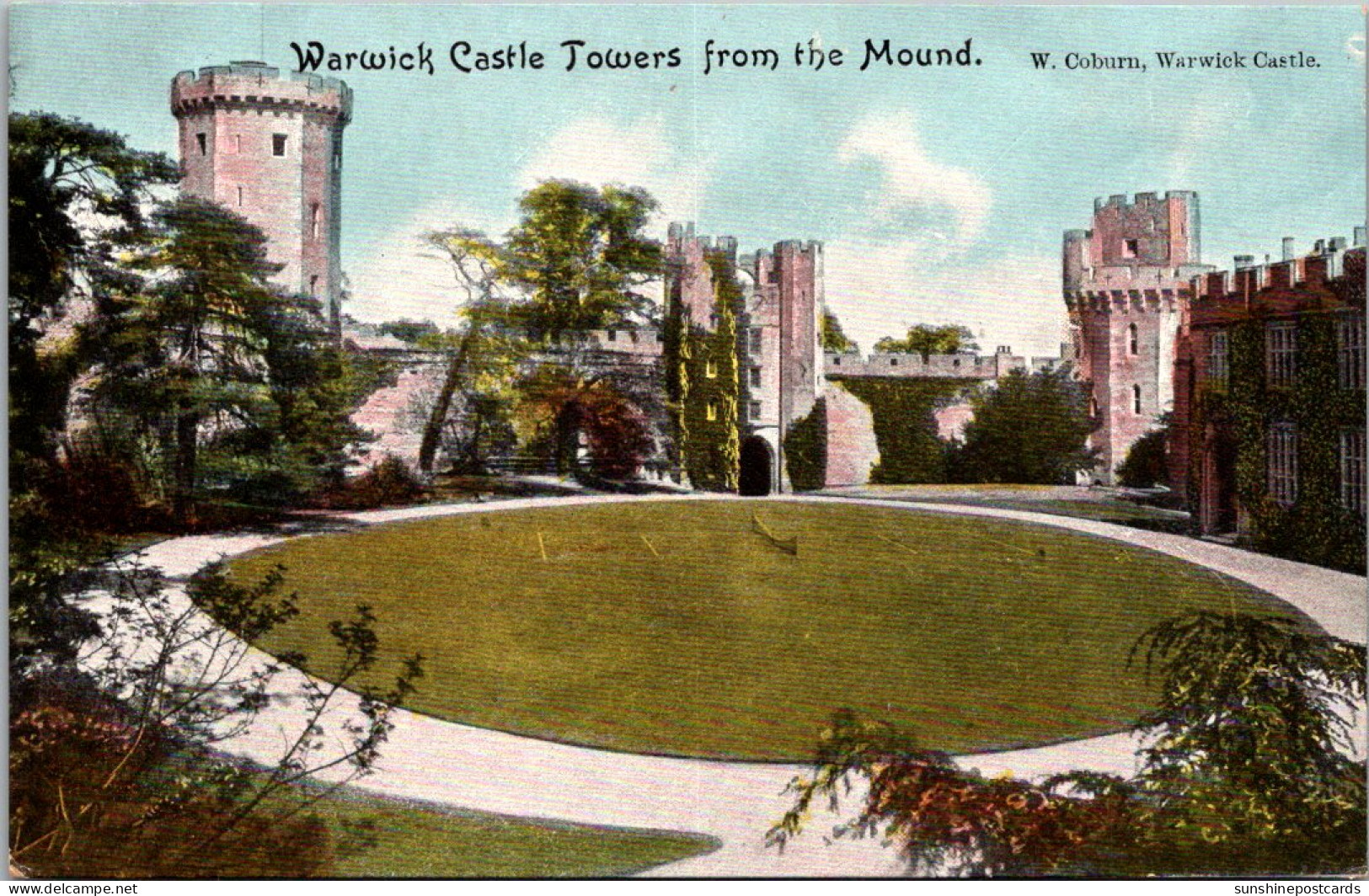 England Warwick Castle Towers From The Mound  - Warwick