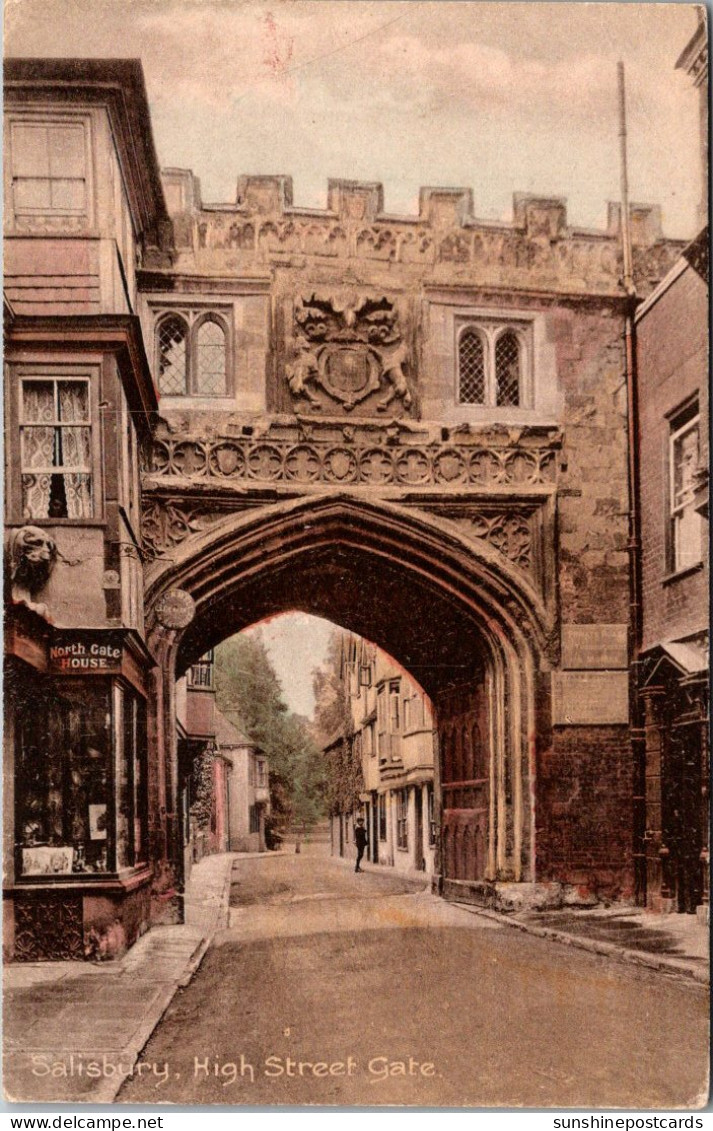 England Salisbury High Street Gate  - Salisbury