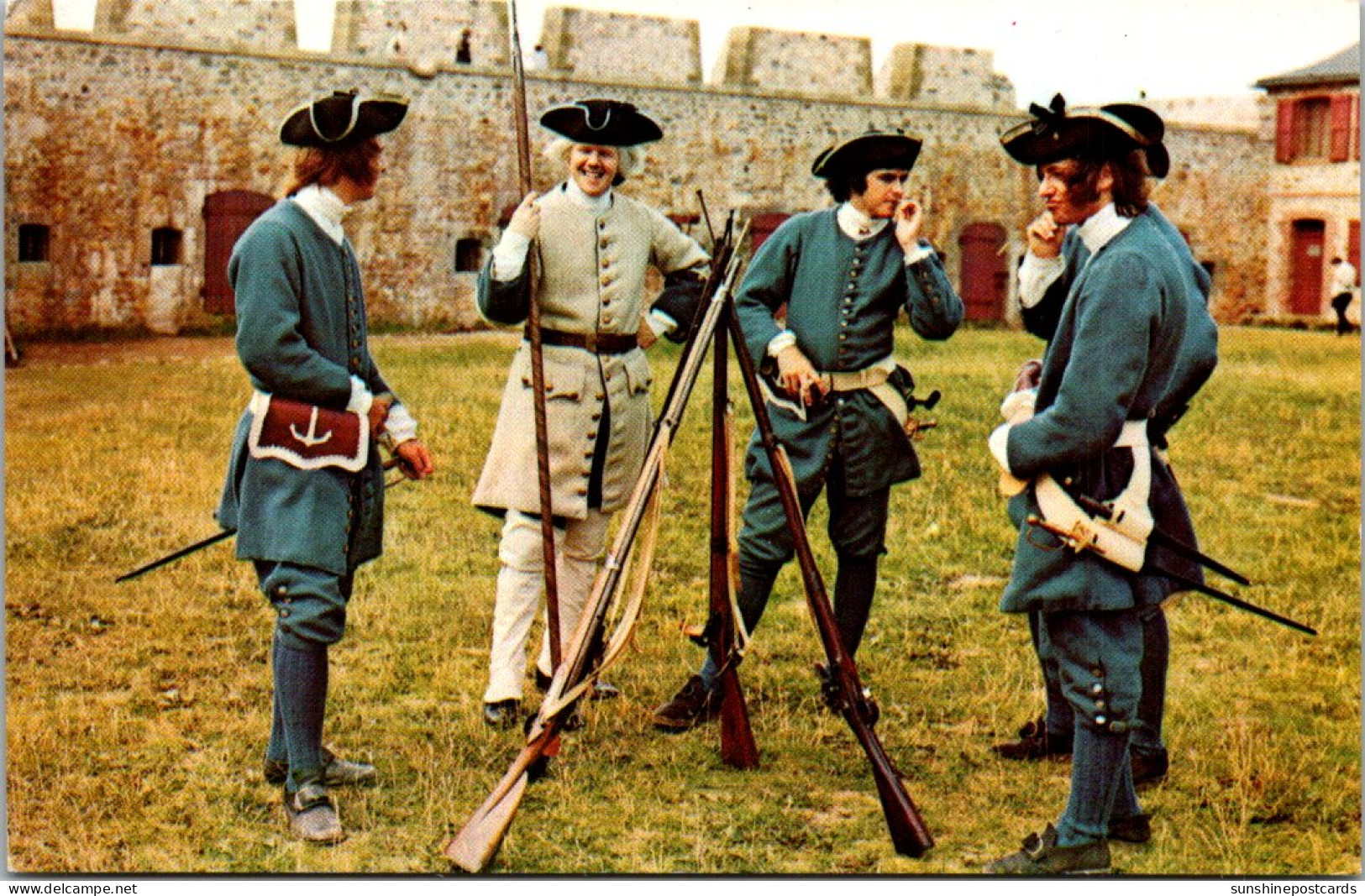 Canada Nova Scotia Fortress Of Louisbourg Soldiers Of The Compagnies Franches - Andere & Zonder Classificatie