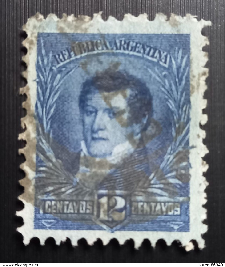 Argentine 1892 - Personalities, Général Manuel BELGRANO 12C Oblitérés - Used Stamps