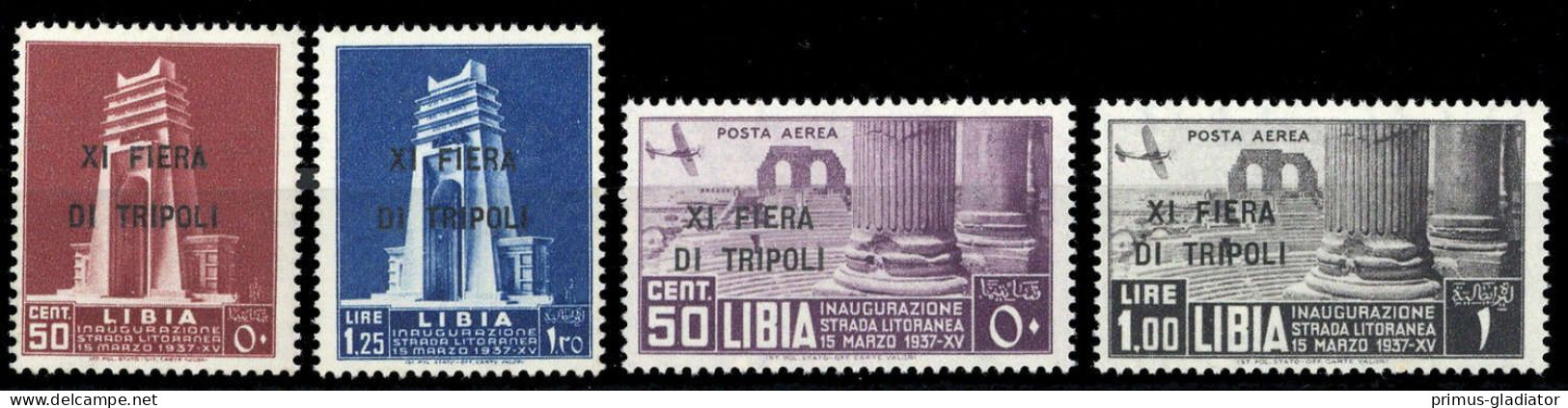 1937, Italienisch-Libyen, 85-88, ** - Other & Unclassified