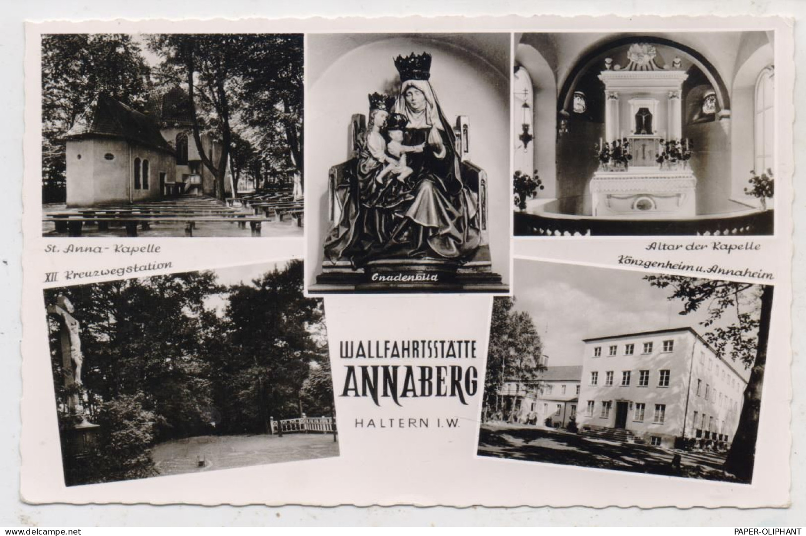 4358 HALTERN, Annaberg, Wallfahrtsstätte, 1961 - Haltern