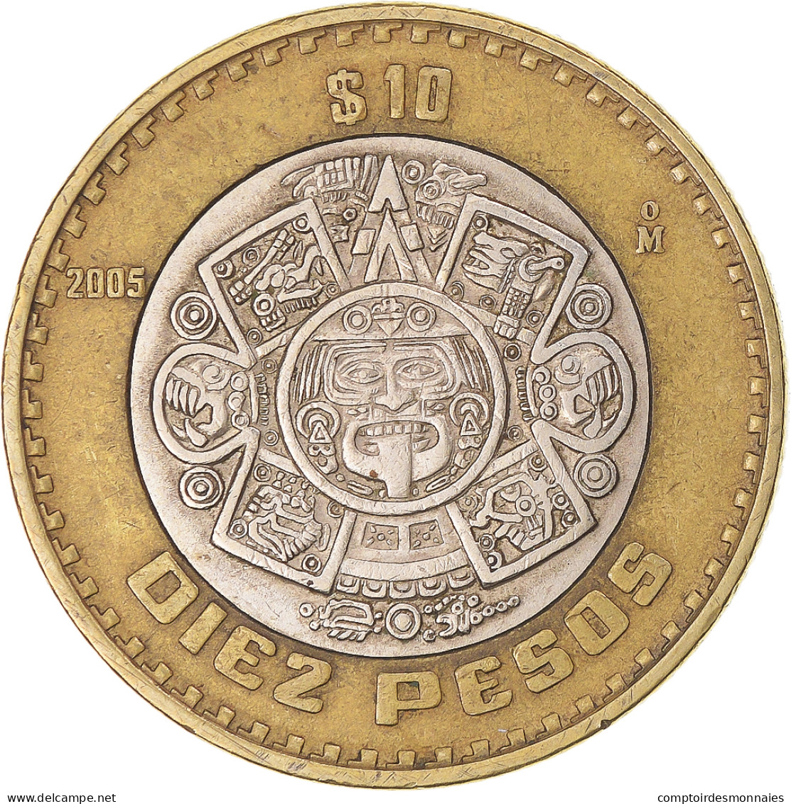 Monnaie, Mexique, 10 Pesos, 2005 - Mexique