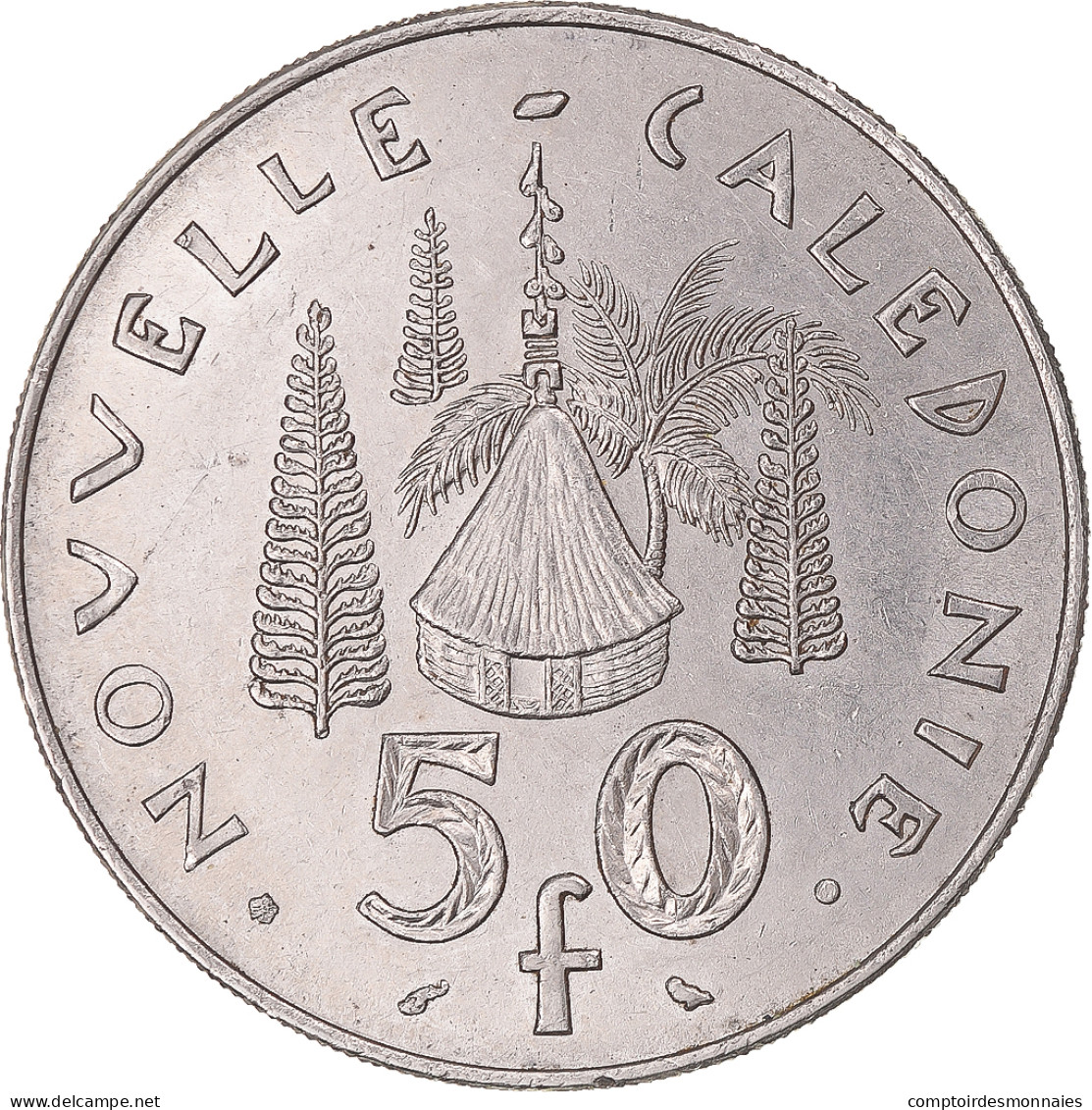 Monnaie, Nouvelle-Calédonie, 50 Francs, 1967 - Nouvelle-Calédonie