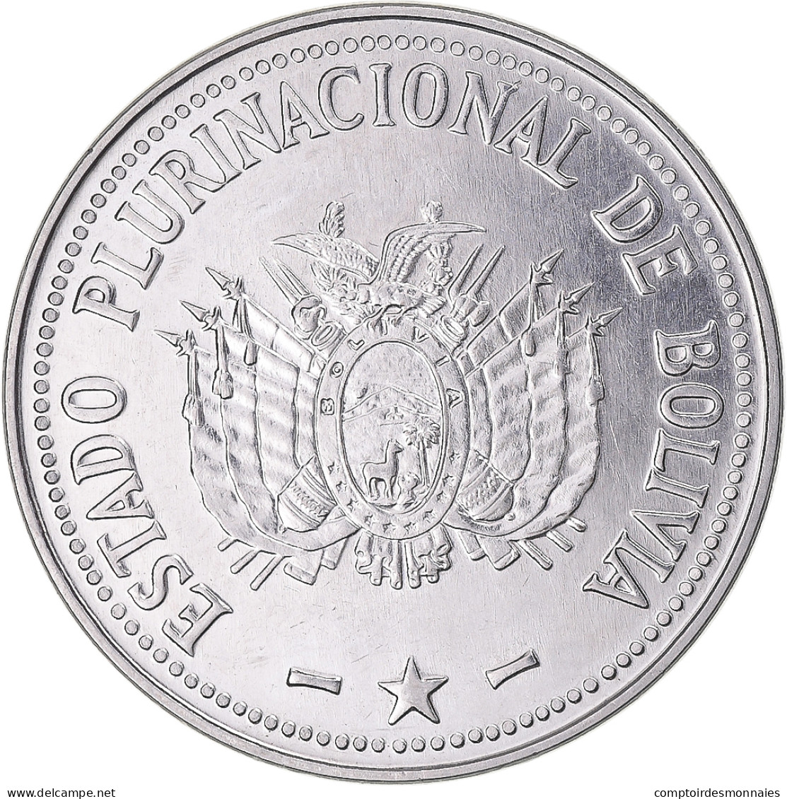 Monnaie, Bolivie, Boliviano, 2010 - Bolivië